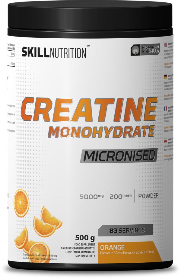 Skill Nutrition, Micronised Creatine Monohydrate s okusom