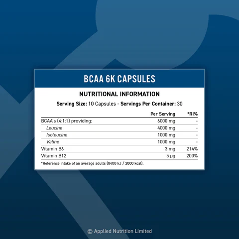BCAA 6K, 300 kapsula - Slika 2